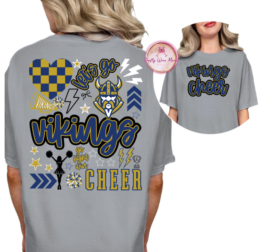 Let's Go Vikings Cheer- New Design 2025