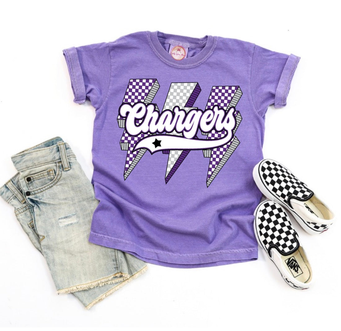 Chargers Lightning Bolts-Option #2