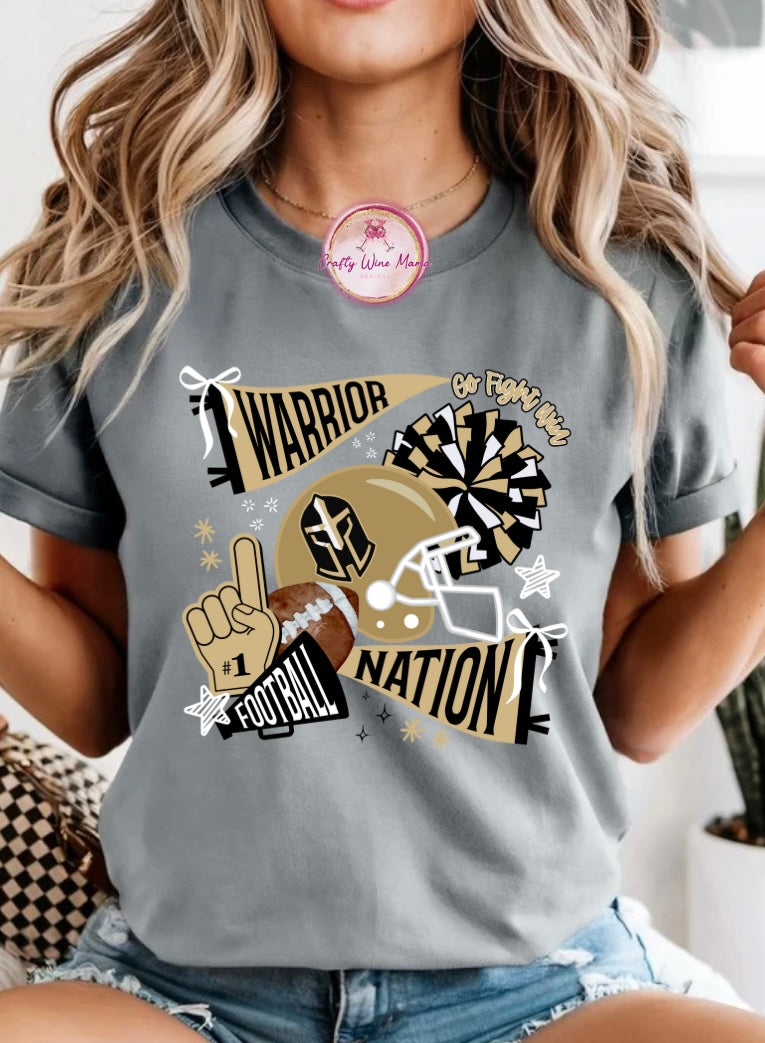Jordan Warrior Football Nation New Design 2025