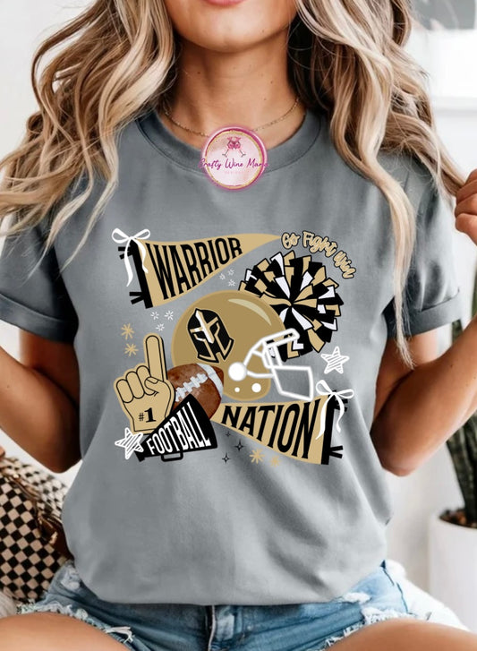 Jordan Warrior Football Nation New Design 2025