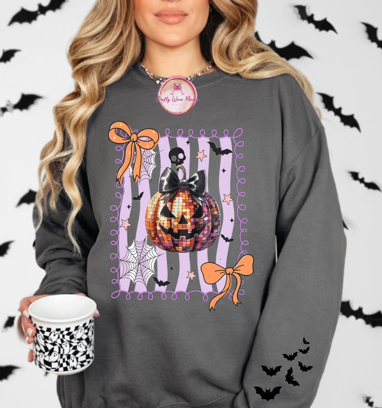 Pumpkin w/Bows Option #3