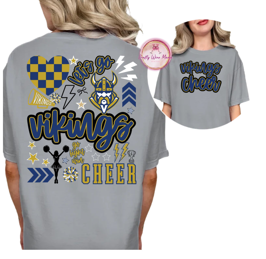 Vikings Cheer - Front & Back