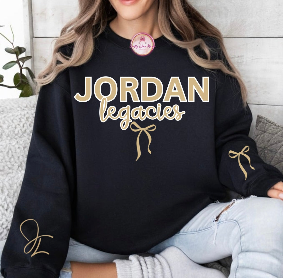 Jordan Legacies -w/Bows on Sleeve