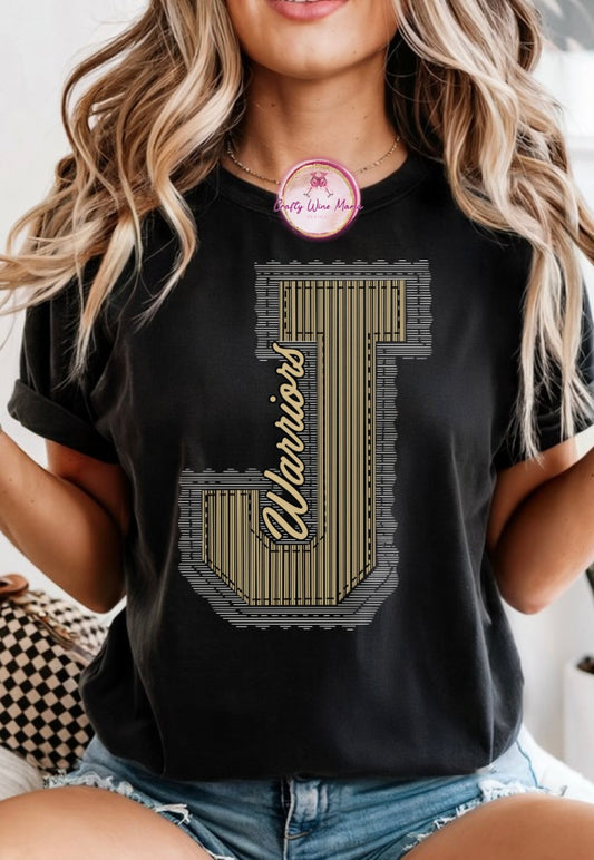 Warriors Large J New Design 2025