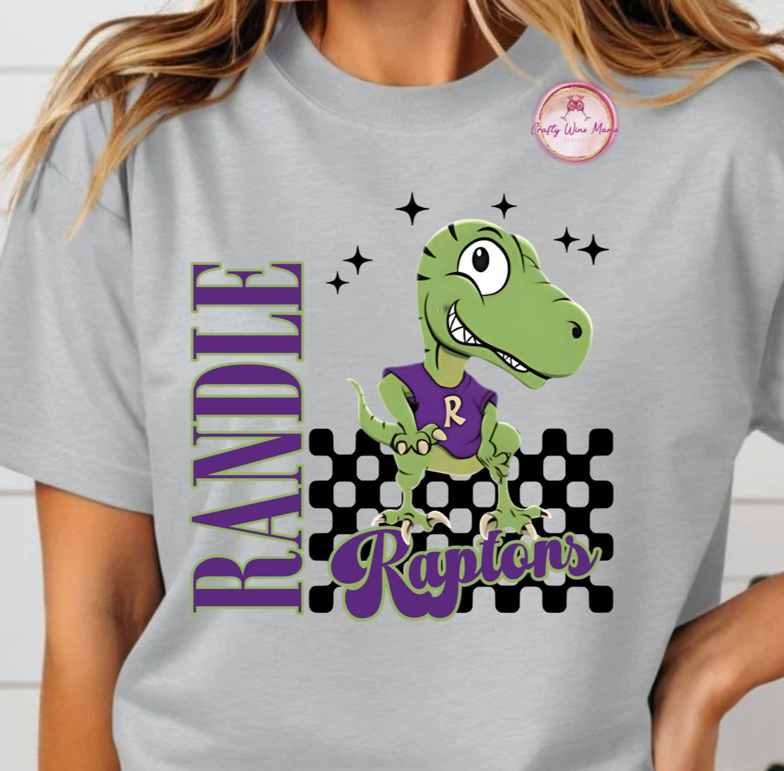 Randle Raptors -Checkerboard Option #2