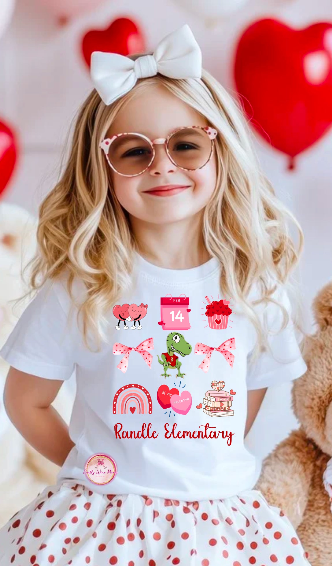 Randle-with Bows and Hearts