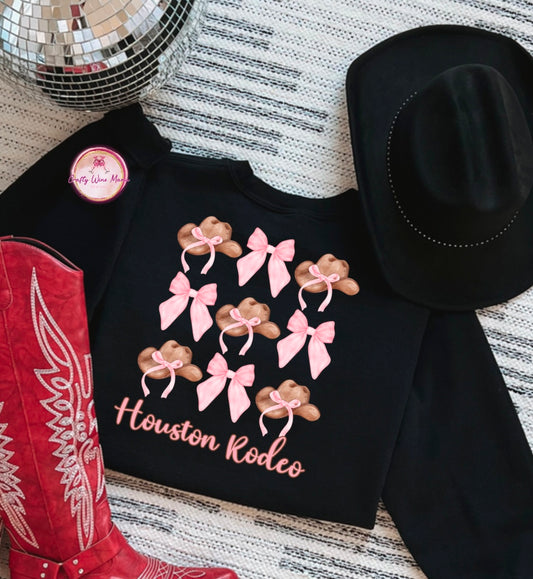 Rodeo with Bows & Cowboy Hat