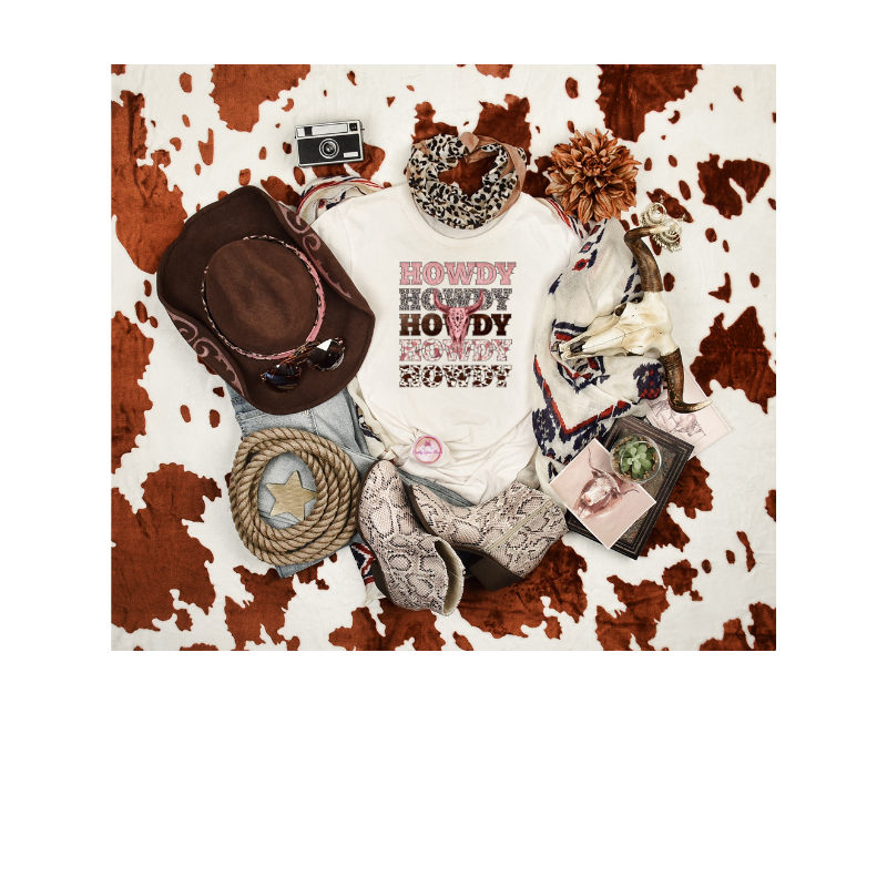 Howdy Howdy Howdy Pink