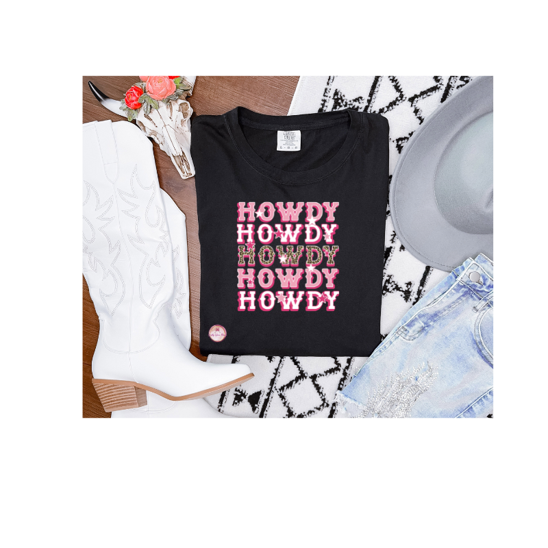 Howdy Howdy Howdy Pink