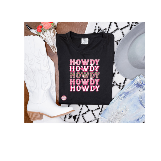 Howdy Howdy Howdy Pink