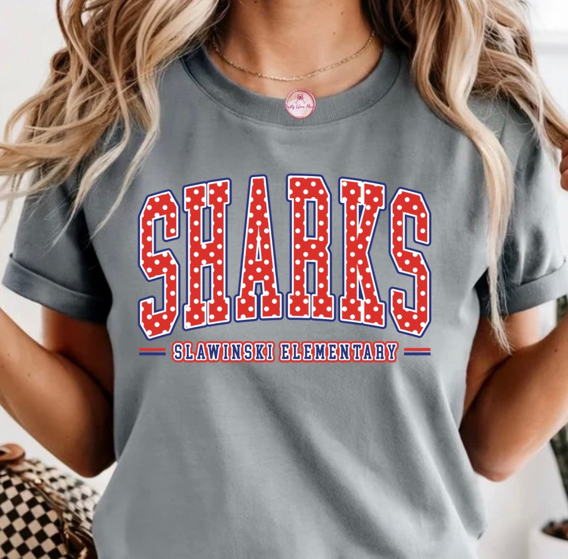 Slawinski Sharks Polka Dots
