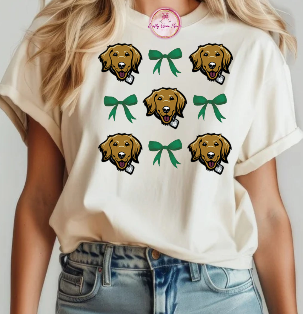 Randolph Retrievers with Bows Option #2