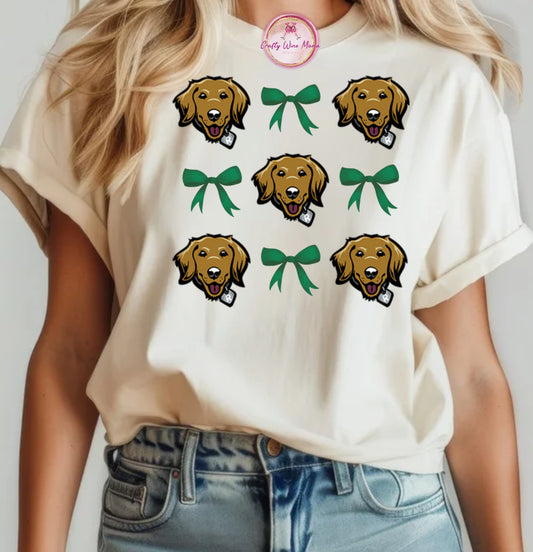 Randolph Retrievers with Bows Option #2
