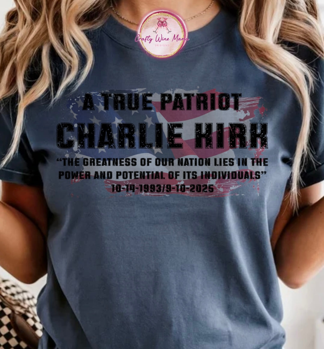 A True Patriot - Charlie Kirk