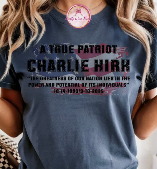 A True Patriot - Charlie Kirk