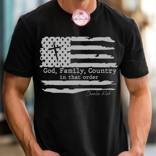 God Family Country
