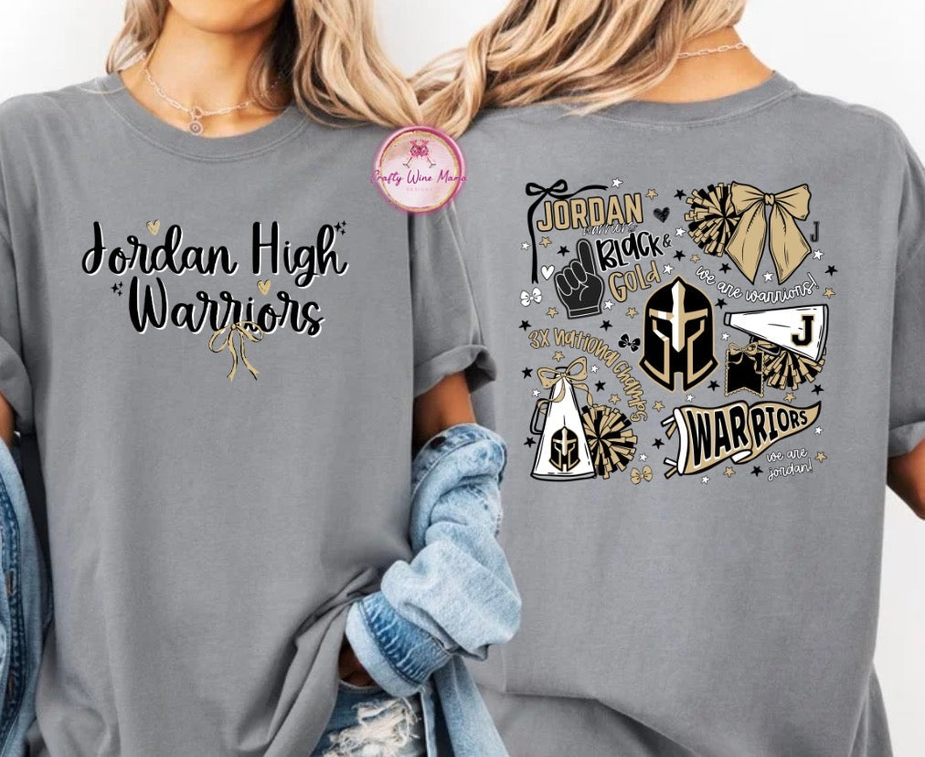 Jordan High Warriors Cheer