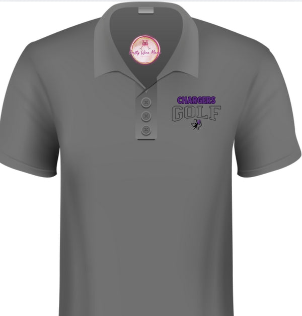 Chargers Golf Polo Option 2