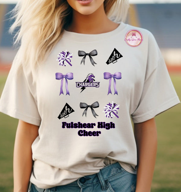 Fulshear Cheer with Bows