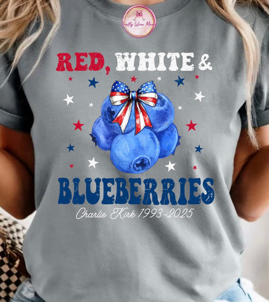 Red White & Blueberries -Front Only