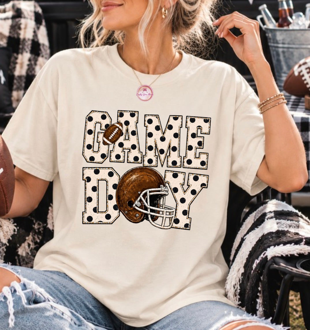 Game Day Polka Dots