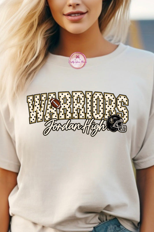 Warriors Polka Dots