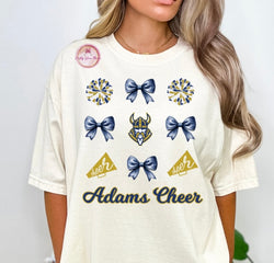 Adams Cheer with Bows