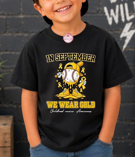 In September We Wear Gold Baseball