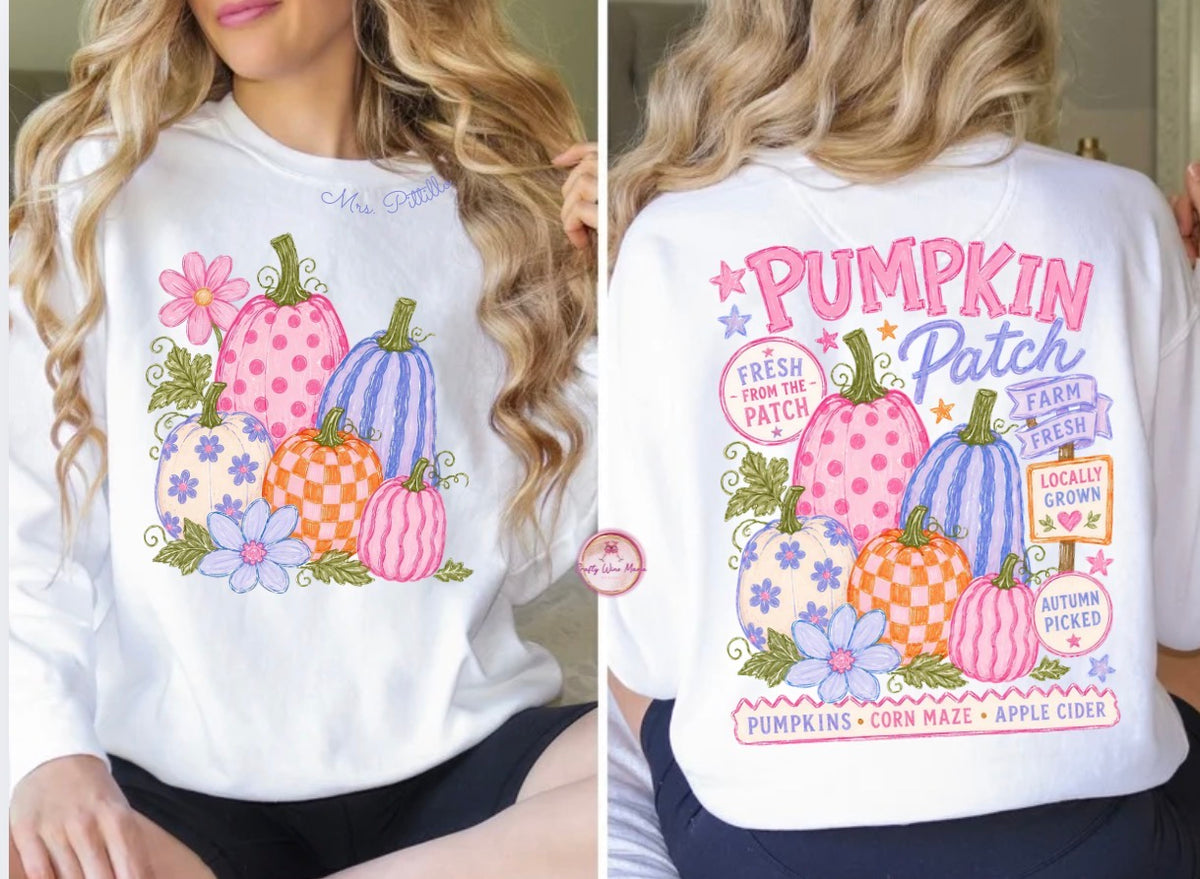 Pumpkin Patch Front & Back