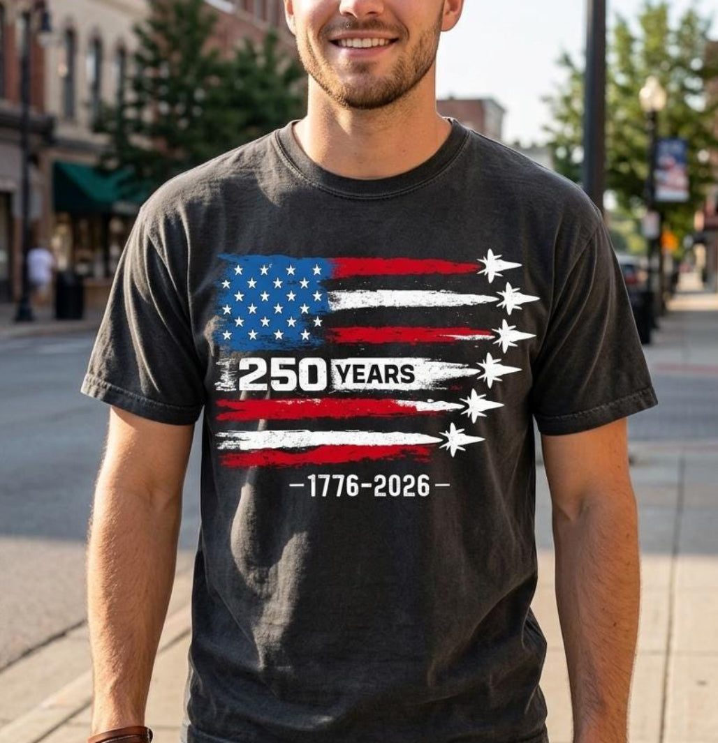 250 Years American Flag Option #2