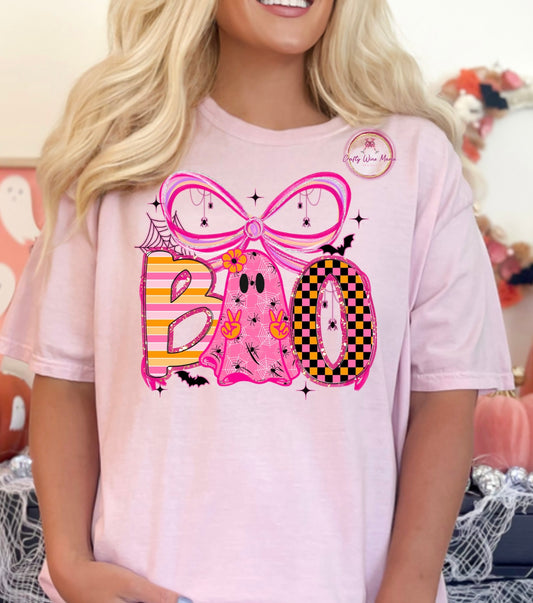 Boo w/Pink Bow