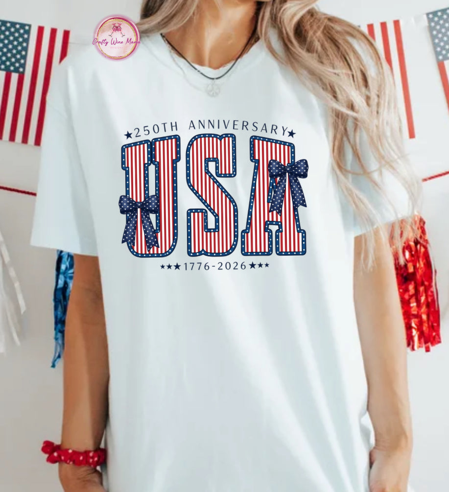 250th USA with Bows