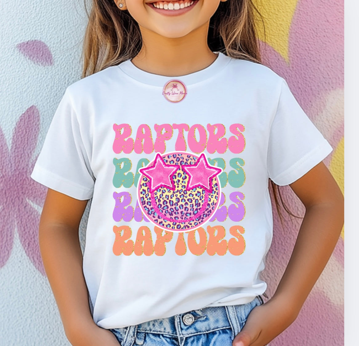 Crafty Raptors Raptors x 4 - New Design 2025 – Craftywinemamadesigns