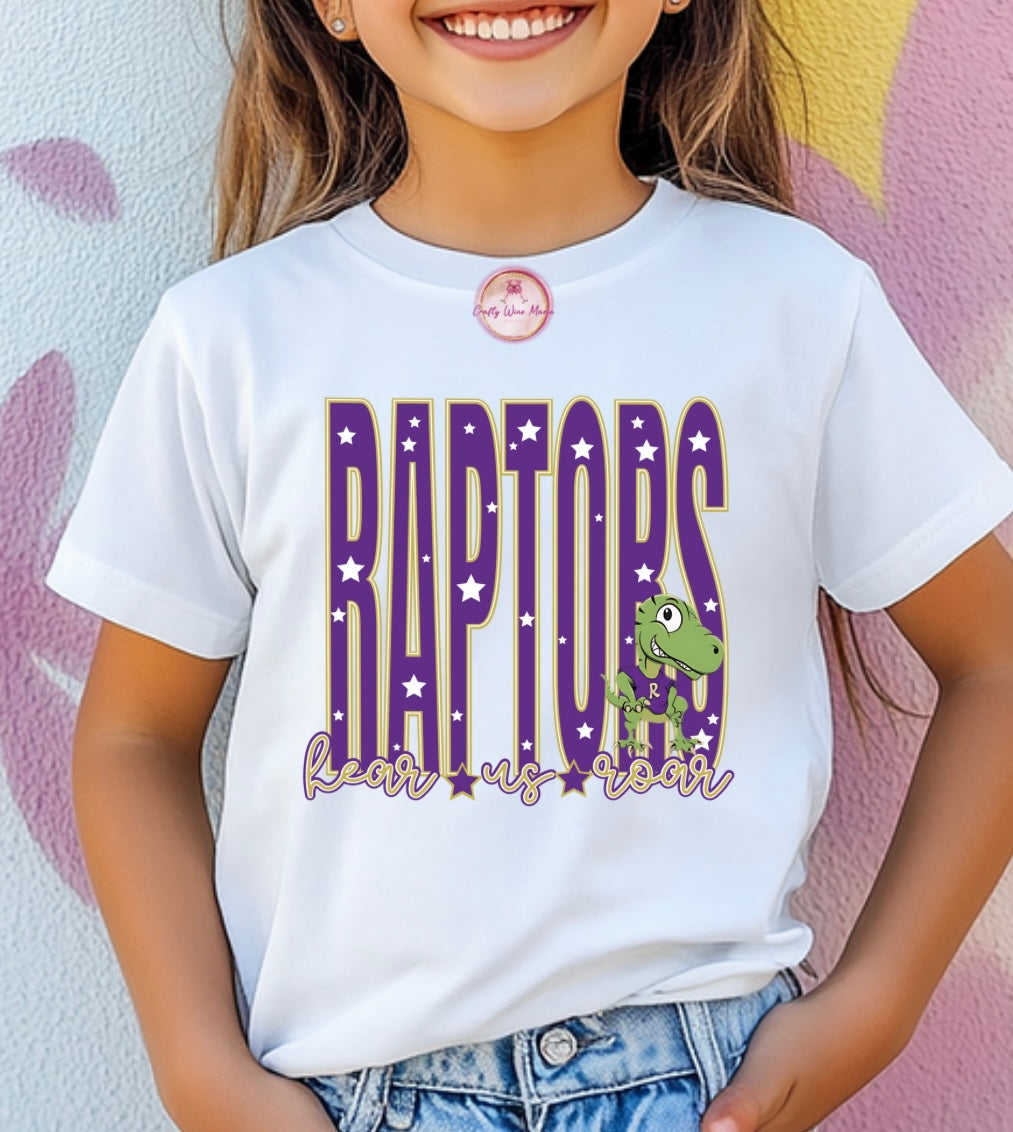 Crafty Raptors Raptors New Design 2025 – Craftywinemamadesigns