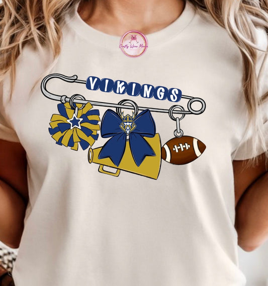 Vikings Cheer Pin