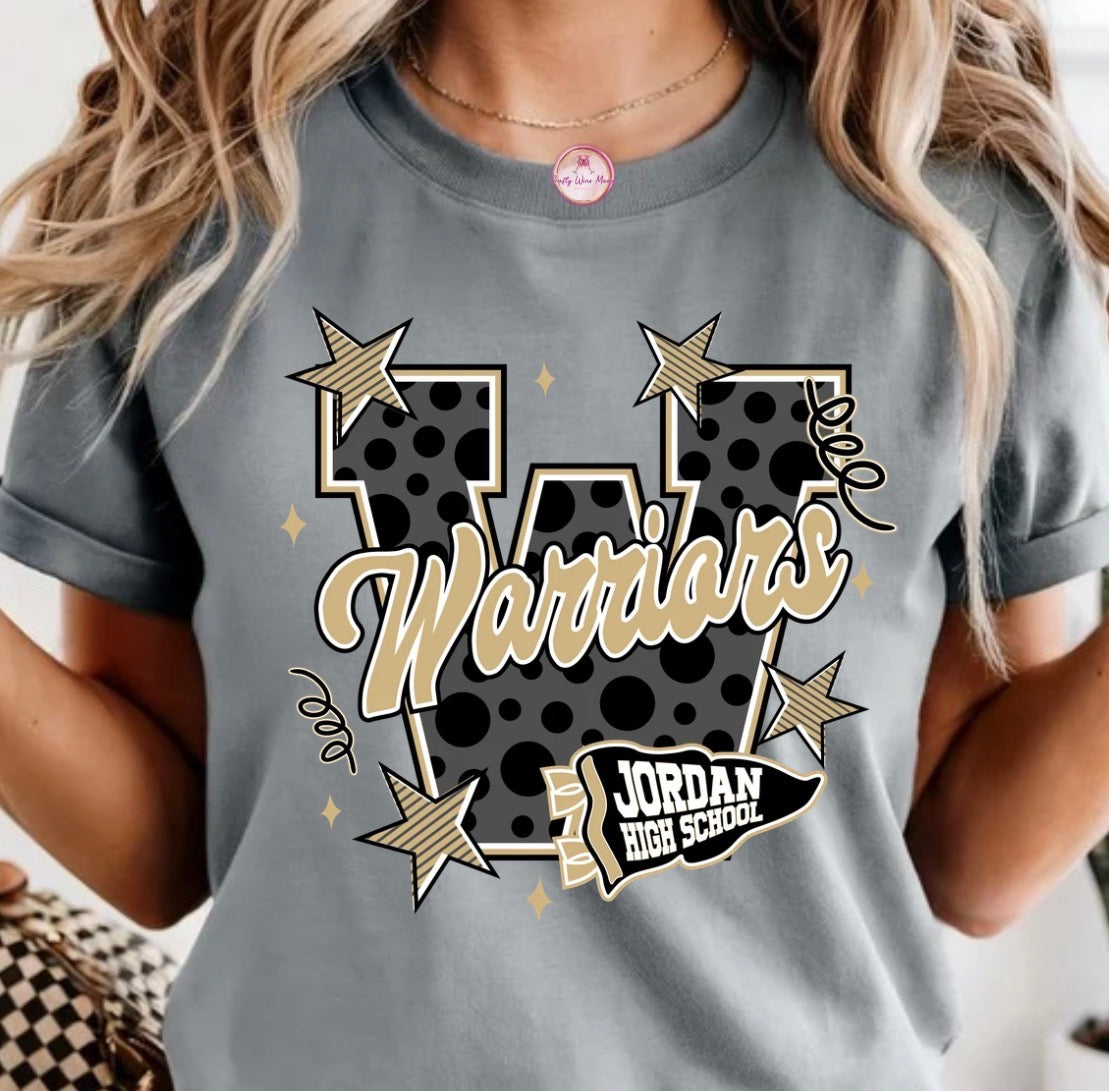 Big W with Stars Option #3