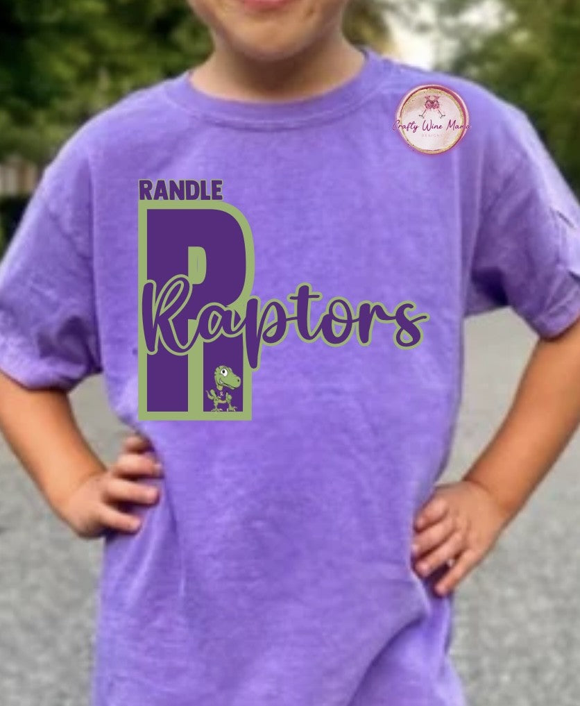 Crafty Raptors Randle -Big R Raptors – Craftywinemamadesigns